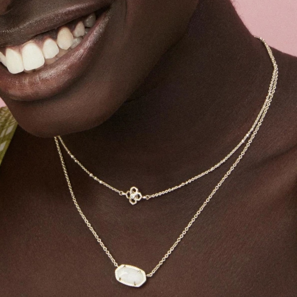 Kendra Scott Elisa Necklace Ivory Pearl
